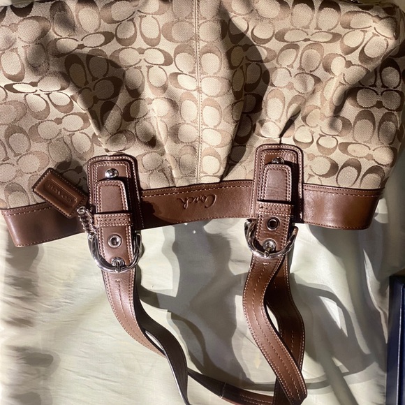 Coach Signature Canvas and leather large tote - Picture 12 of 12